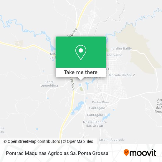 Pontrac Maquinas Agricolas Sa map