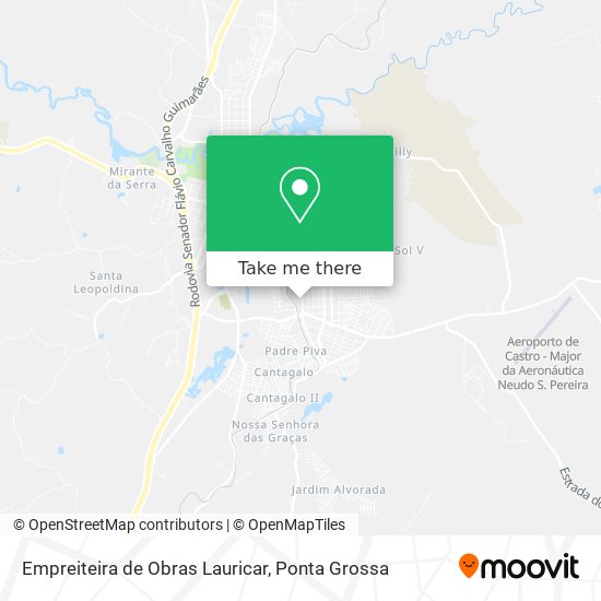 Empreiteira de Obras Lauricar map