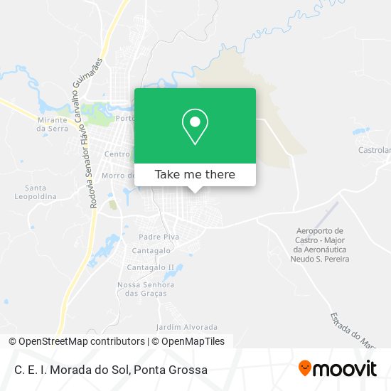 C. E. I. Morada do Sol map
