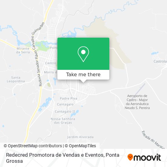 Redecred Promotora de Vendas e Eventos map