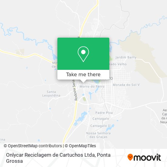 Mapa Onlycar Reciclagem de Cartuchos Ltda
