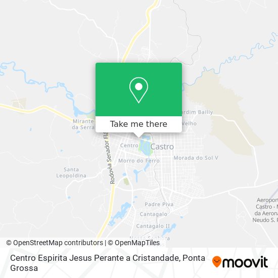 Centro Espirita Jesus Perante a Cristandade map