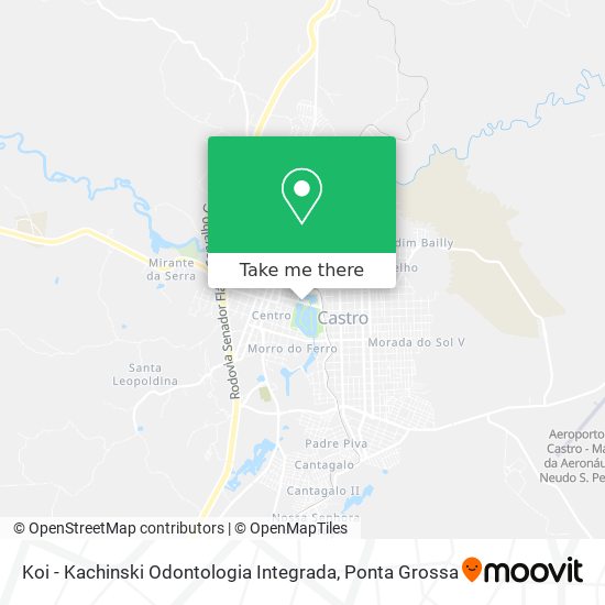Mapa Koi - Kachinski Odontologia Integrada