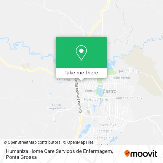 Humaniza Home Care Servicos de Enfermagem map