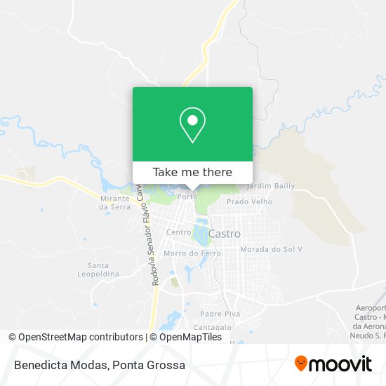 Benedicta Modas map