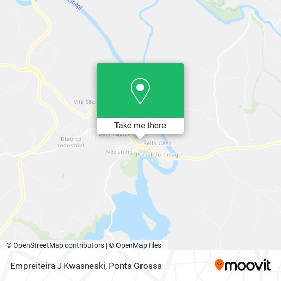 Empreiteira J Kwasneski map