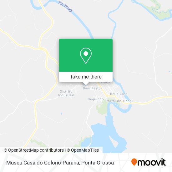 Museu Casa do Colono-Paraná map