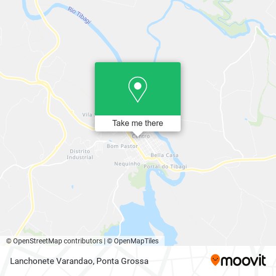 Lanchonete Varandao map
