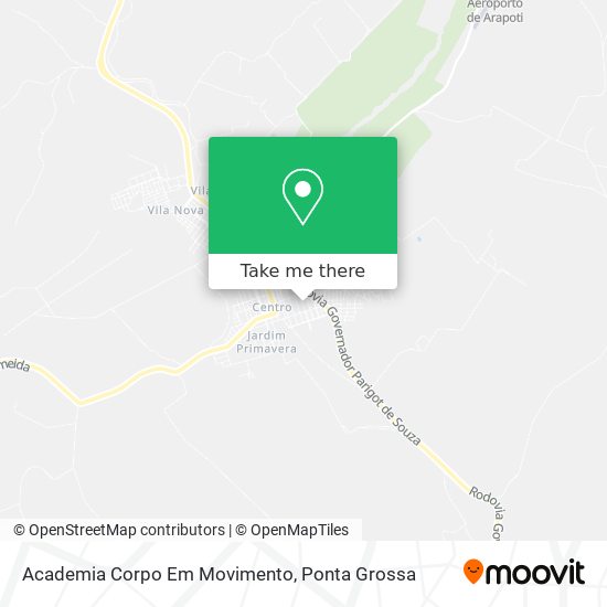 Academia Corpo Em Movimento map