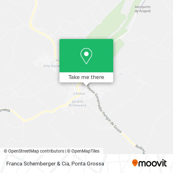 Franca Schemberger & Cia map