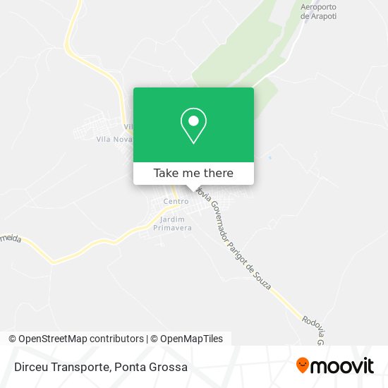 Mapa Dirceu Transporte