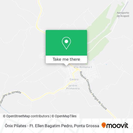 Ônix Pilates - Ft. Ellen Bagatim Pedro map