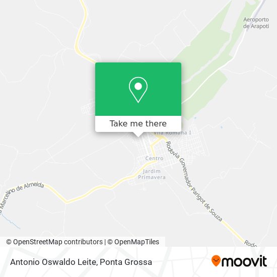 Antonio Oswaldo Leite map