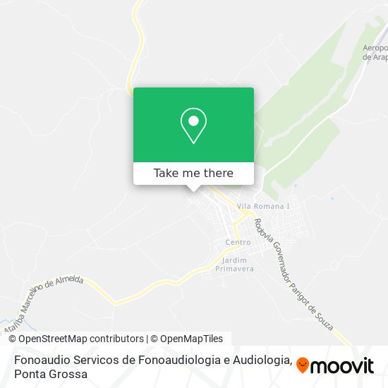 Fonoaudio Servicos de Fonoaudiologia e Audiologia map
