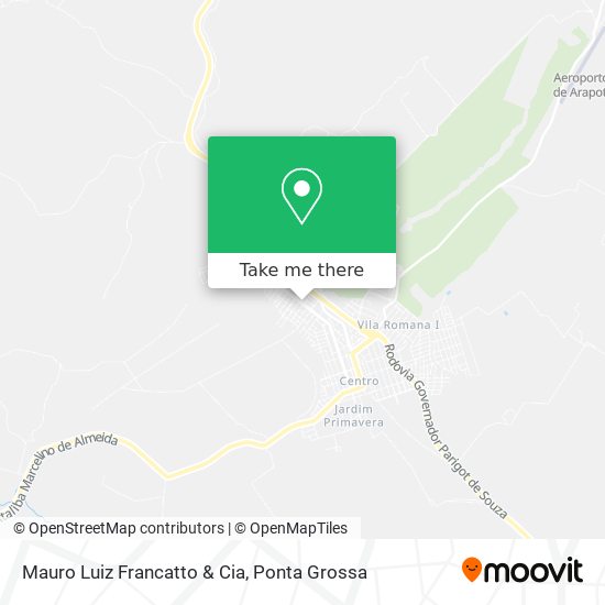 Mauro Luiz Francatto & Cia map
