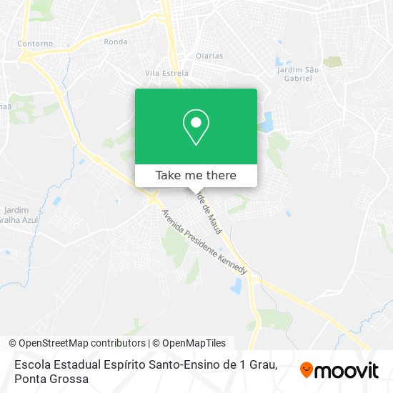 Escola Estadual Espírito Santo-Ensino de 1 Grau map