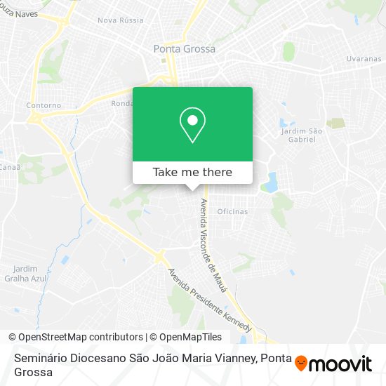 Seminário Diocesano São João Maria Vianney map