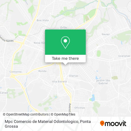 Mpc Comercio de Material Odontologico map