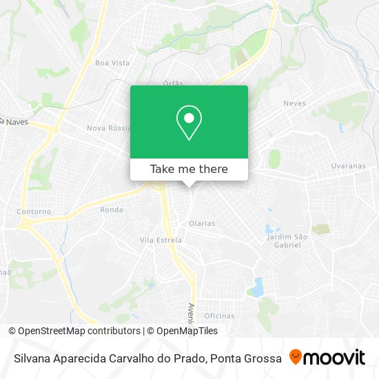 Silvana Aparecida Carvalho do Prado map