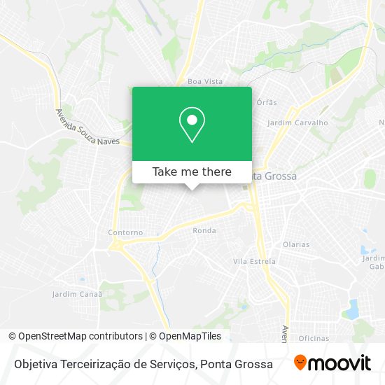 Objetiva Terceirização de Serviços map