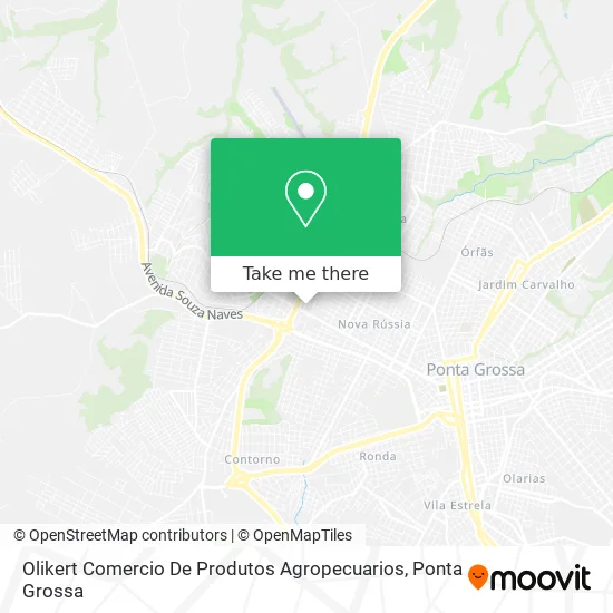 Olikert Comercio De Produtos Agropecuarios map