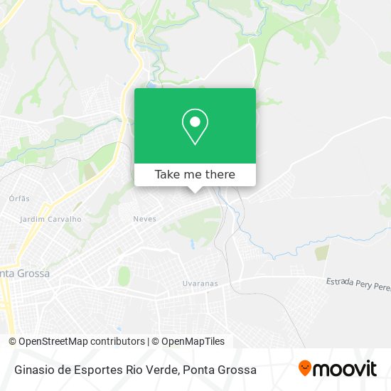 Ginasio de Esportes Rio Verde map