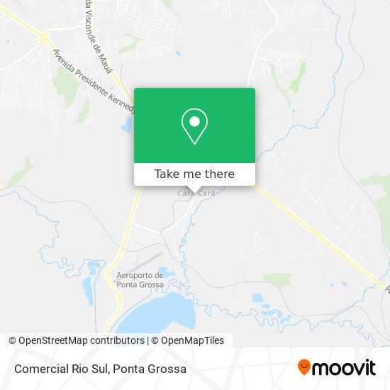 Comercial Rio Sul map