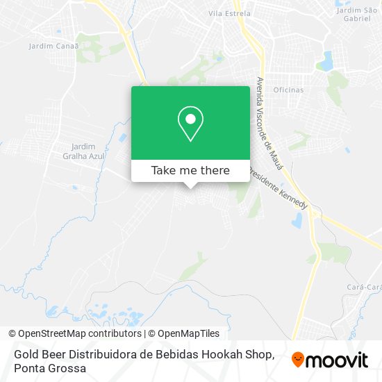 Mapa Gold Beer Distribuidora de Bebidas Hookah Shop