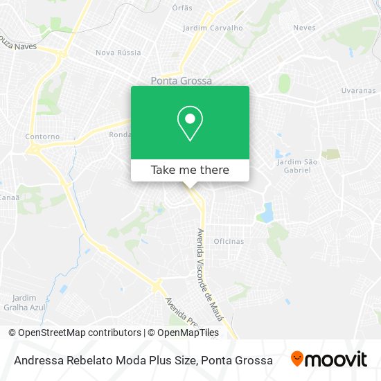 Andressa Rebelato Moda Plus Size map