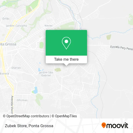 Zubek Store map