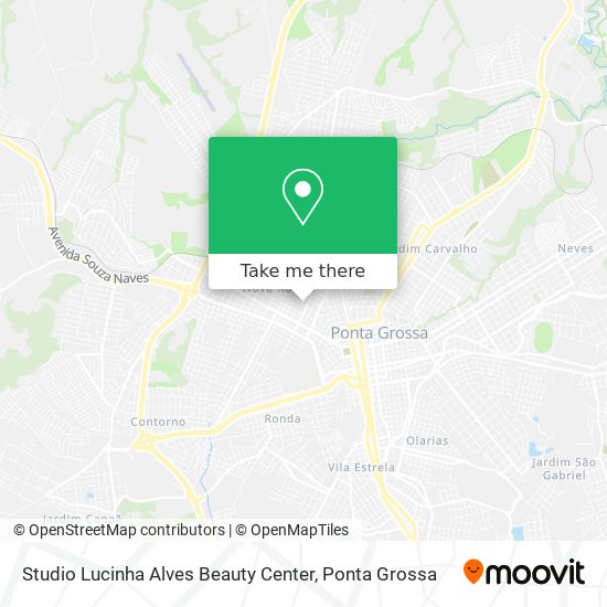 Studio Lucinha Alves Beauty Center map