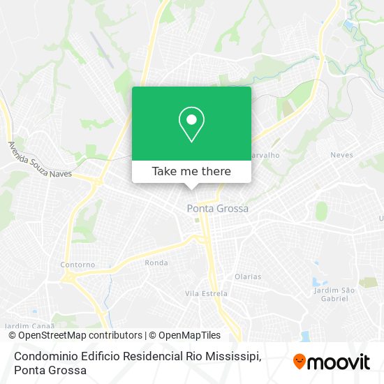 Mapa Condominio Edificio Residencial Rio Mississipi