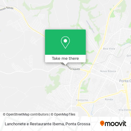 Lanchonete e Restaurante Ibema map