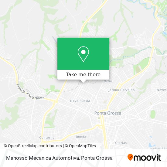 Mapa Manosso Mecanica Automotiva