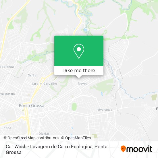 Car Wash - Lavagem de Carro Ecologica map