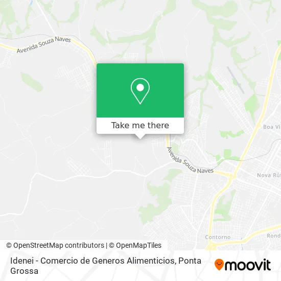 Idenei - Comercio de Generos Alimenticios map