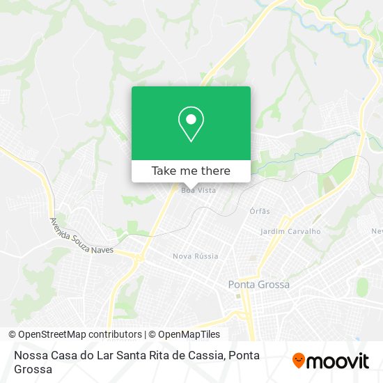 Nossa Casa do Lar Santa Rita de Cassia map