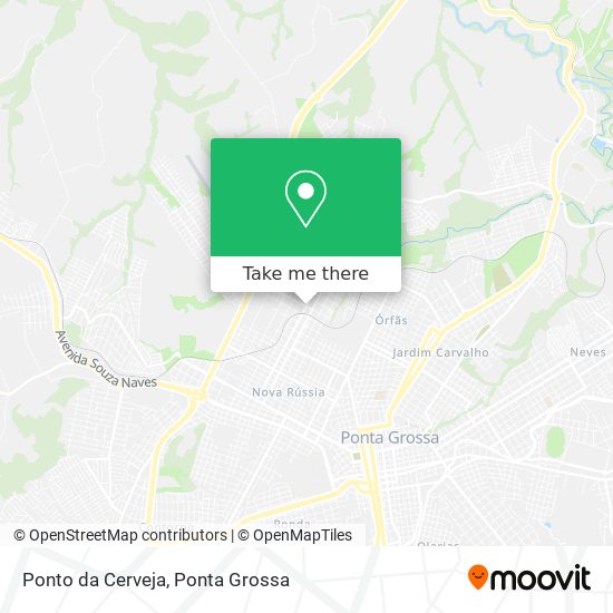 Ponto da Cerveja map