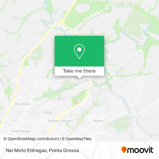 Mapa Nei Moto Entregas