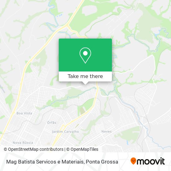 Mag Batista Servicos e Materiais map