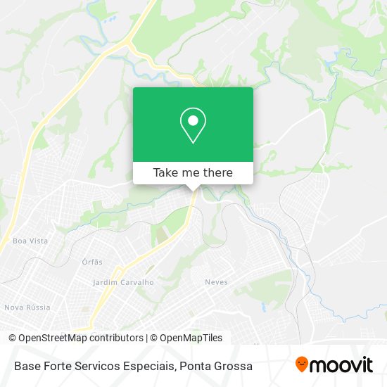 Base Forte Servicos Especiais map