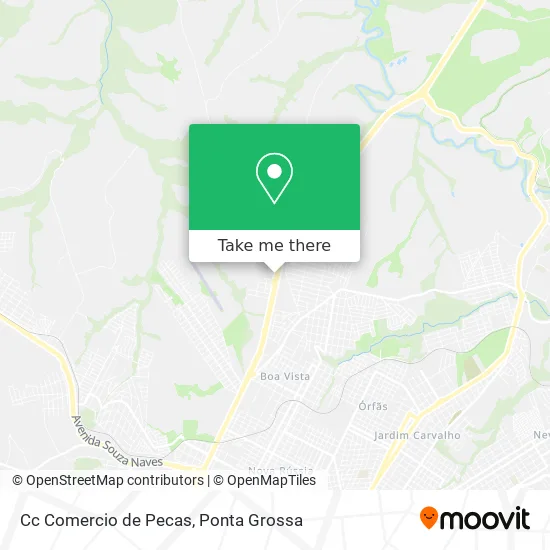 Cc Comercio de Pecas map