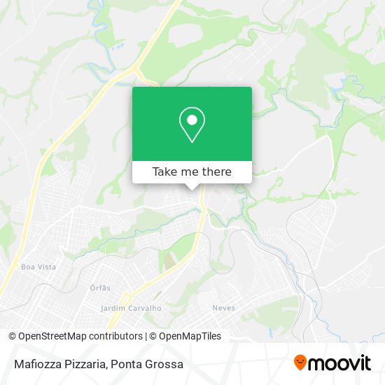 Mapa Mafiozza Pizzaria