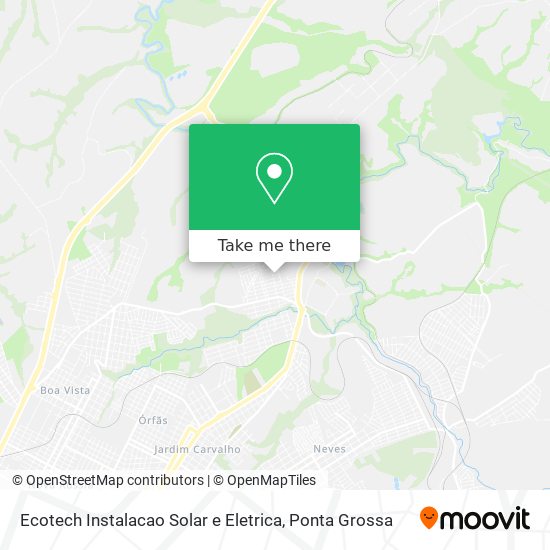 Ecotech Instalacao Solar e Eletrica map