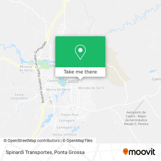 Mapa Spinardi Transportes