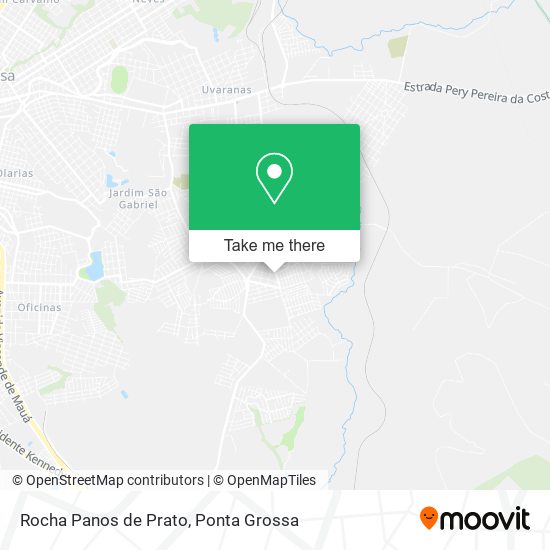 Rocha Panos de Prato map