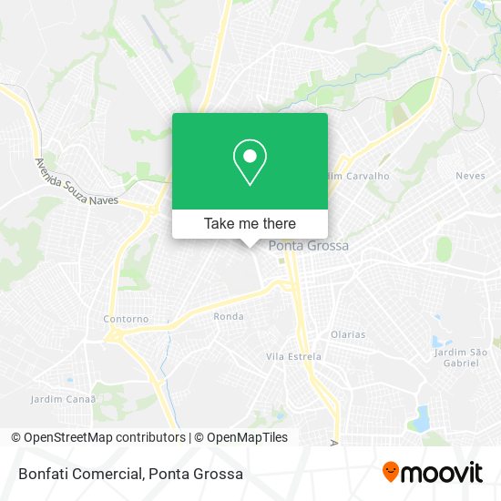 Bonfati Comercial map