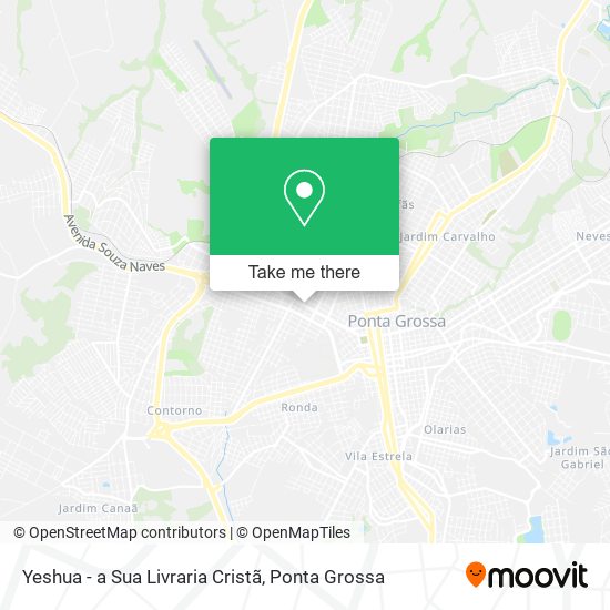 Yeshua - a Sua Livraria Cristã map