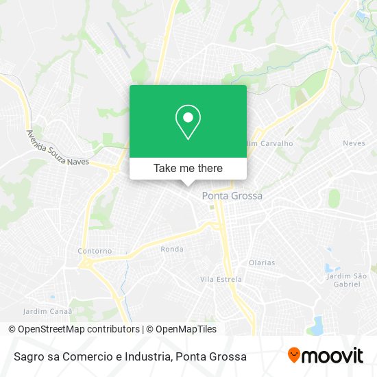 Mapa Sagro sa Comercio e Industria