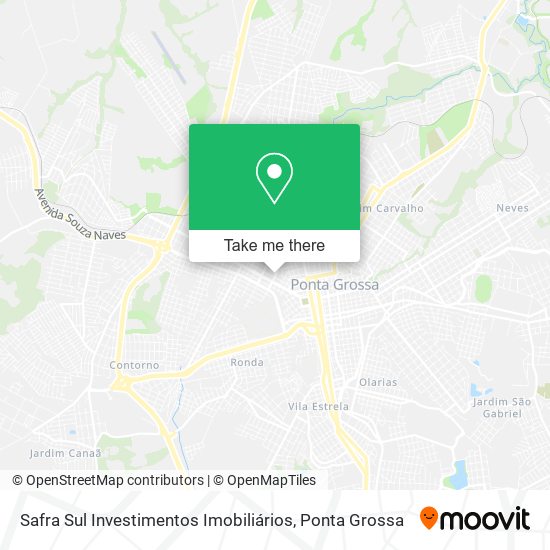 Safra Sul Investimentos Imobiliários map